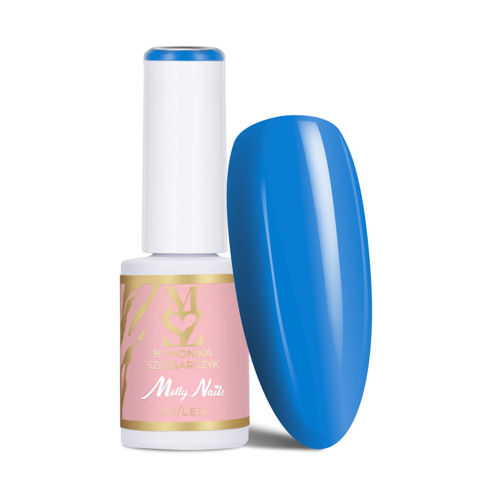 Lakier hybrydowy LED/UV Gel Polish Molly Nails @Summer Love by Monika Szlósarczyk Nr 5 HEMA/Di-HEMA Free 7g