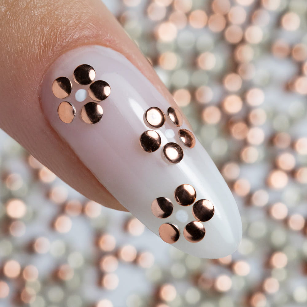 ShinePins gładkie ćwieki błyskotki ozdoby do paznokci mini NTN Premium Nr 11 5g