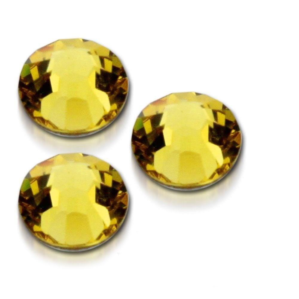 Ozdoba do paznokci Cyrkonie Swarovski SS10 226 Light Topaz ok.50 szt