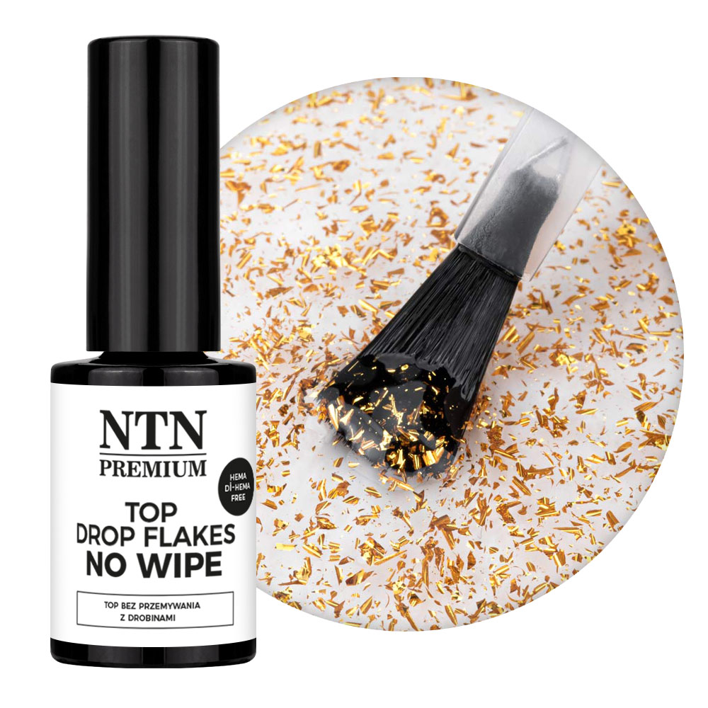 Top Drop Flakes 24 Carat top no wipe bez przemywania NTN Premium HEMA/Di-HEMA Free 7g