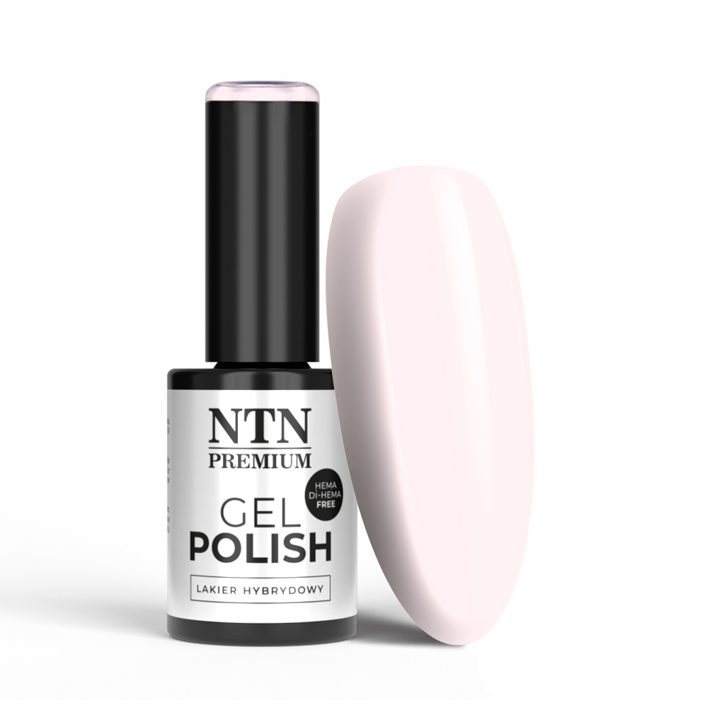 Lakier hybrydowy LED/UV Gel Polish NTN Premium Delicate French Nr 305 HEMA/Di-HEMA Free 5g