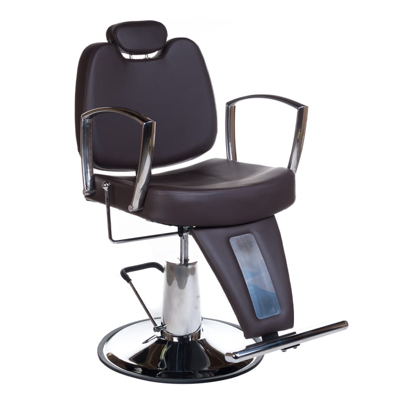 Bs fotel barberski homer ii bh 31275 brązowy