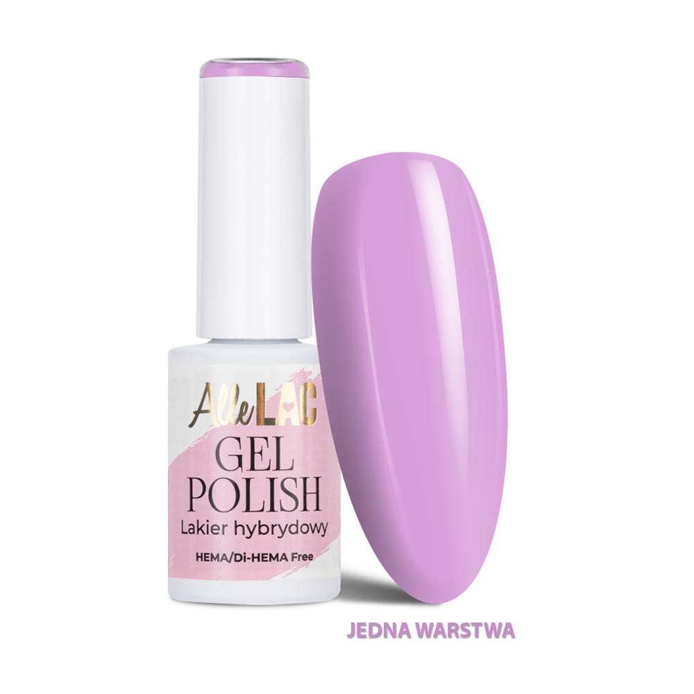 Lakier hybrydowy LED/UV Gel Polish Purples P1 Dreamy AlleLac HEMA/Di-HEMA Free 6g