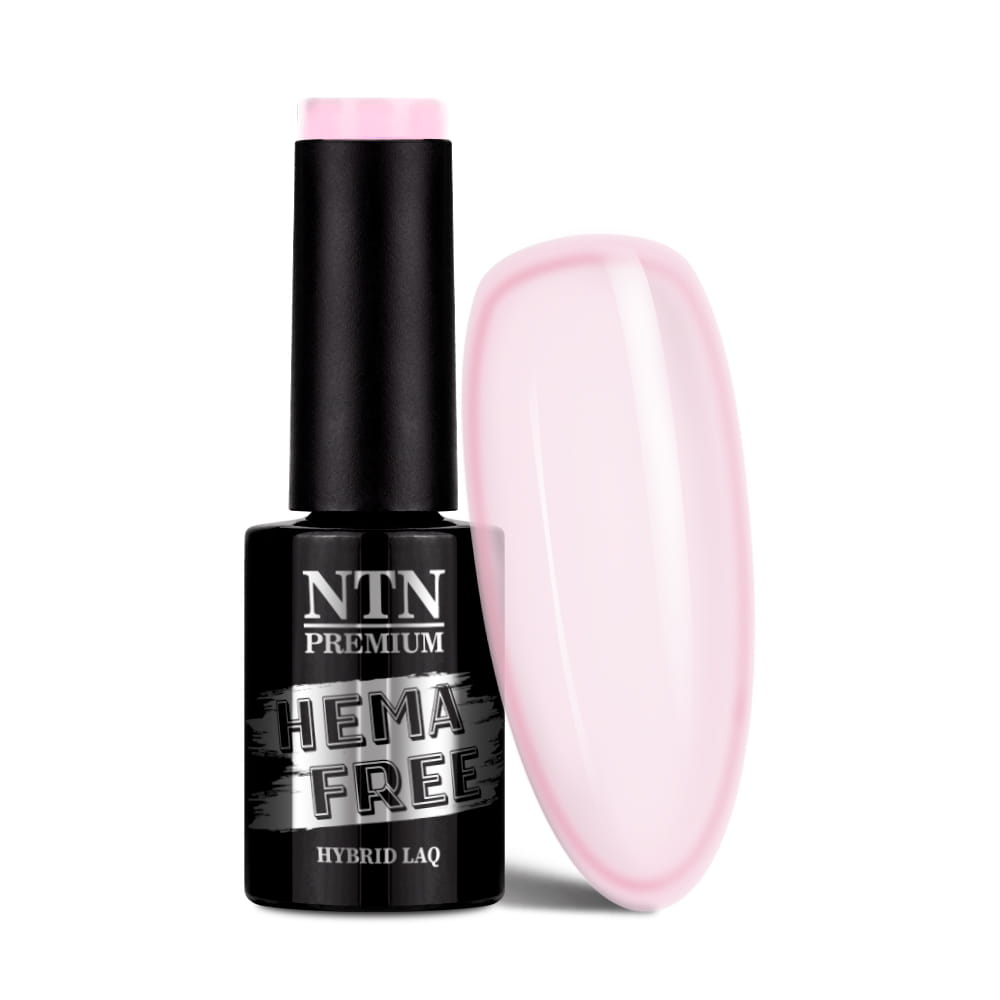 Lakier hybrydowy LED/UV Gel Polish NTN Premium Delicate French Nr 298 HEMA/Di-HEMA Free 5g