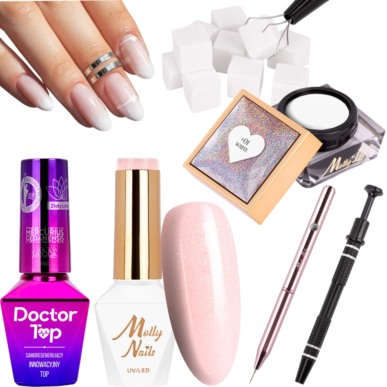 Modne paznokcie ombre