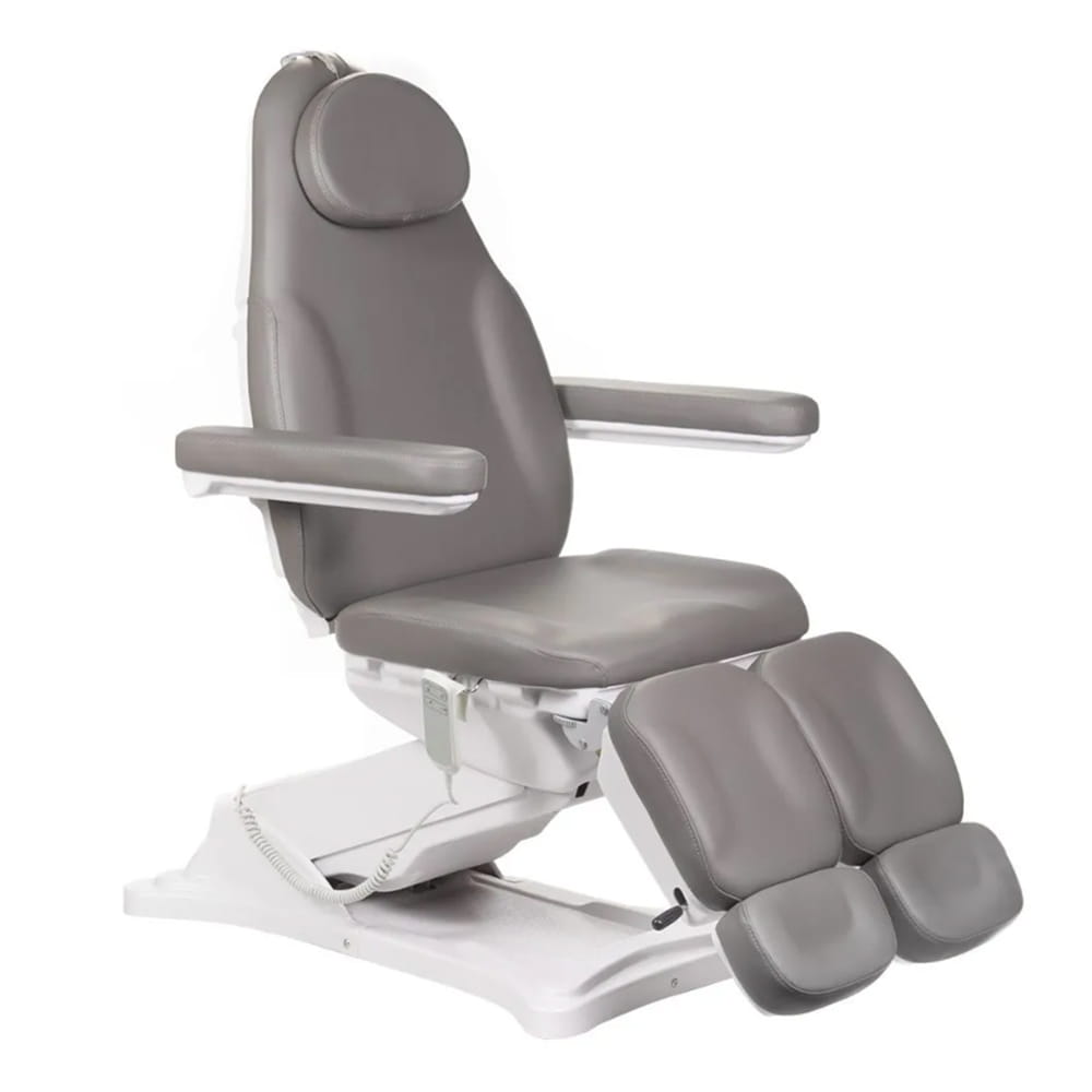 BS Elektryczny fotel kosmetyczny Modena Pedi szary BD-8294