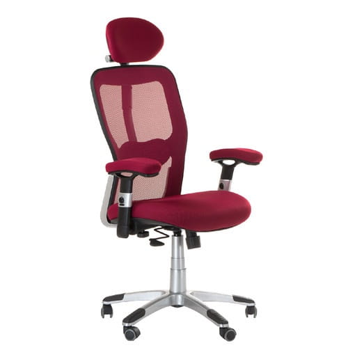 Bs fotel ergonomiczny corpocomfort bx-4147 czerwony