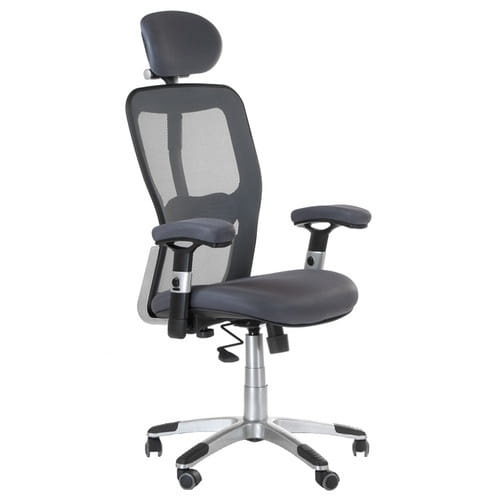 Bs fotel ergonomiczny corpocomfort bx-4147 szary