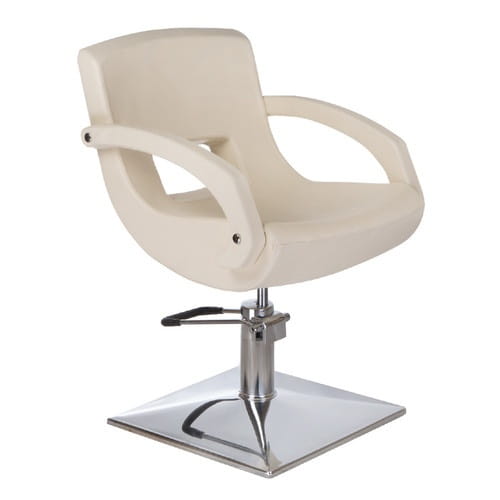 Bs fotel fryzjerski nino bh 8805 kremowy