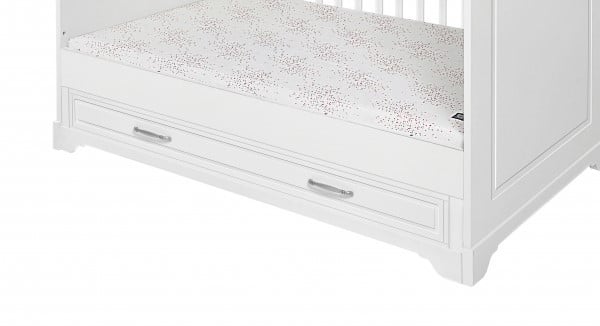 Novelies, Melody - szuflada do łóżeczka 70x140-Biały