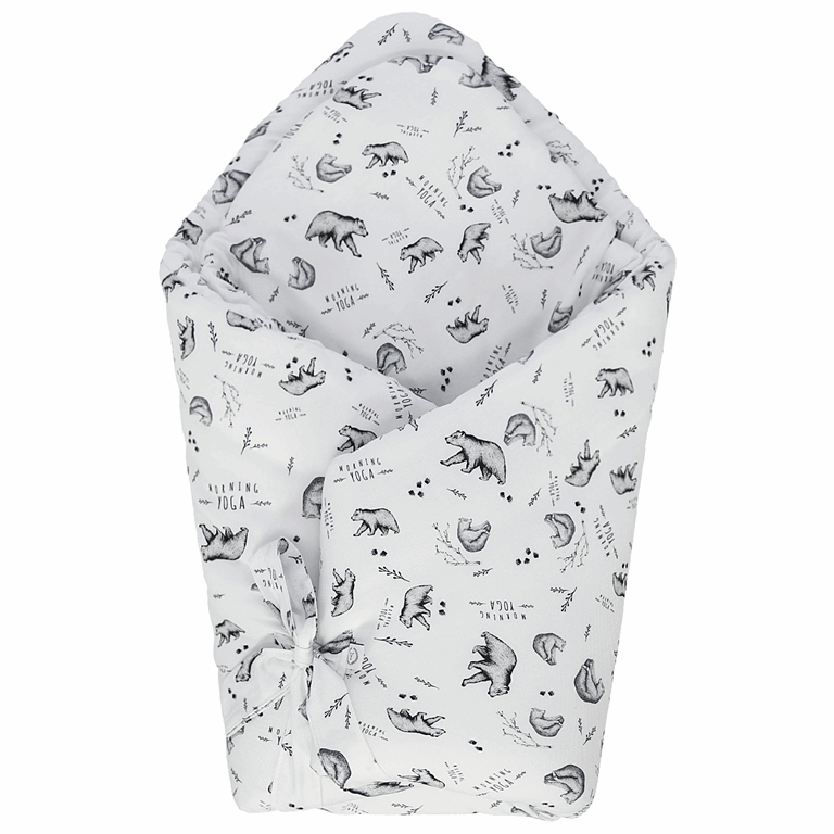 Yosoy Rożek niemowlęcy 100% cv Bambus - 75 x 75 cm-Bears Bamboo