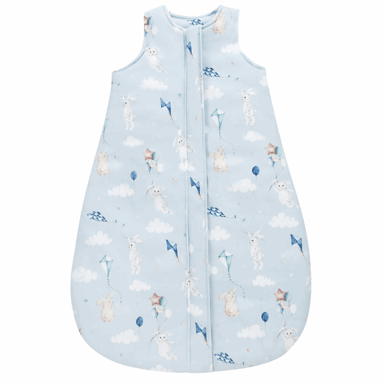 Yosoy, Śpiworek bambusowy 0-6 m-cy, ok. 64 x 45 cm-Happy Rabbits