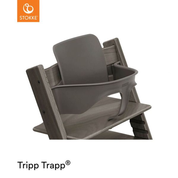 Stokke Tripp Trapp Baby Set - barierka z oparciem do krzesełka Tripp Trapp-Hazy Grey