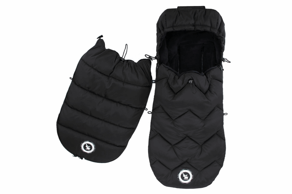 Cottonmoose Śpiworek Arctic od 0 do 24 -36 m-cy-Czarne