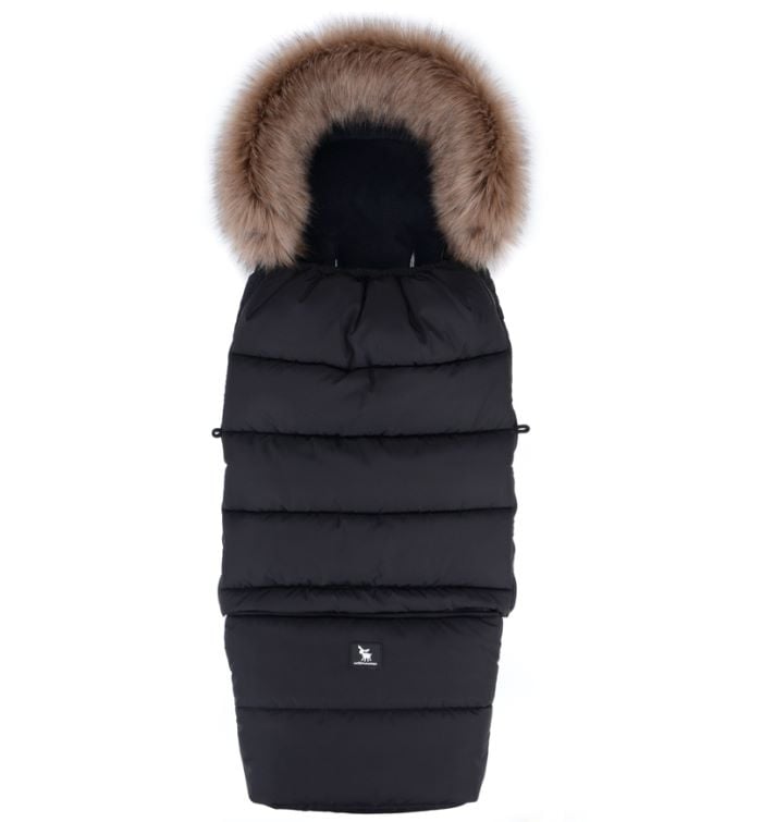 Cottonmoose Śpiworek Combi 3 w 1 od 0 do 42 m-cy-Czarne