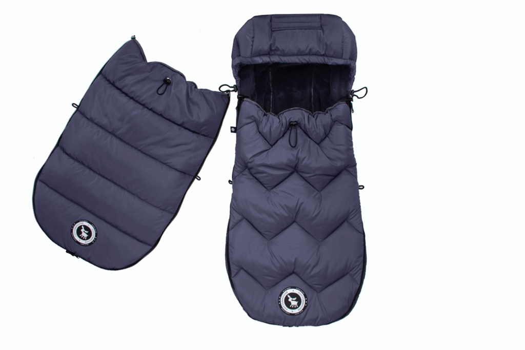 Cottonmoose Śpiworek Arctic od 0 do 24 -36 m-cy-Grafitowe