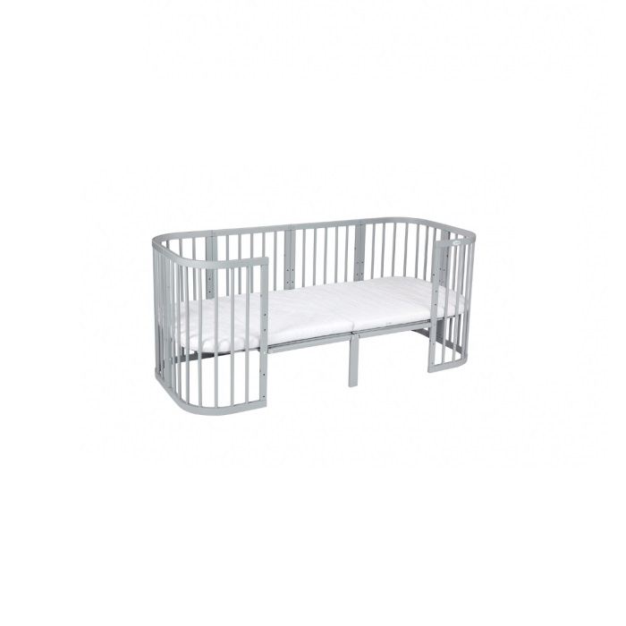 Waldin Rozszerzenie do łóżeczka 7w1-Szare