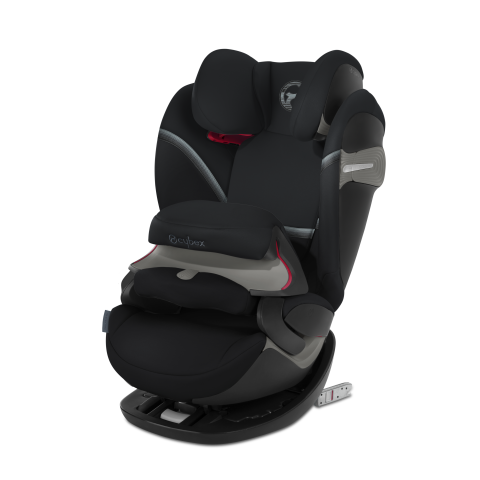 Cybex, Pallas S-Fix - fotelik samochodowy od 9-36 kg, od ok. 9 miesięcy do 12 lat-Deep Black