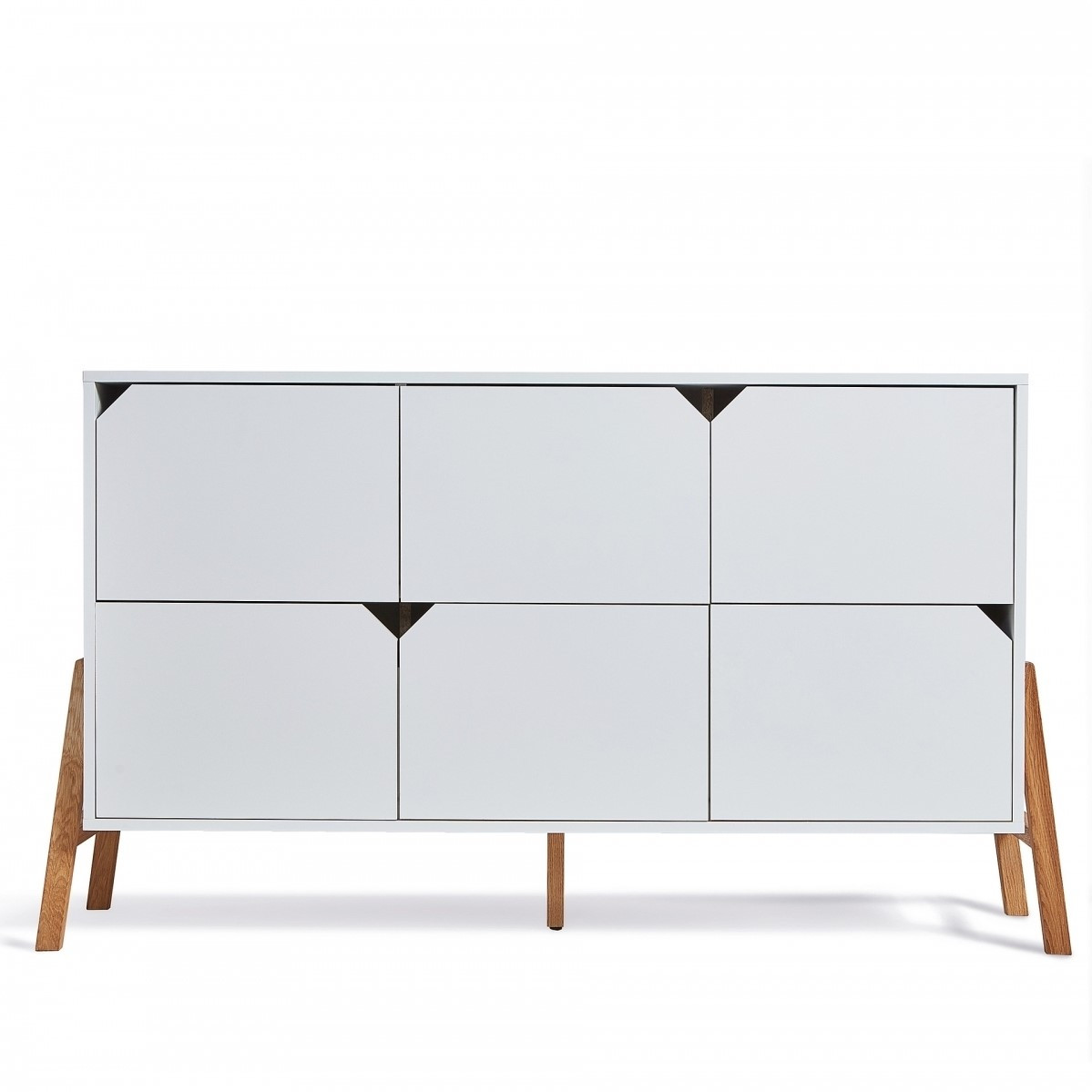 Bellamy, Lotta - komoda 6- szuflad -Biały