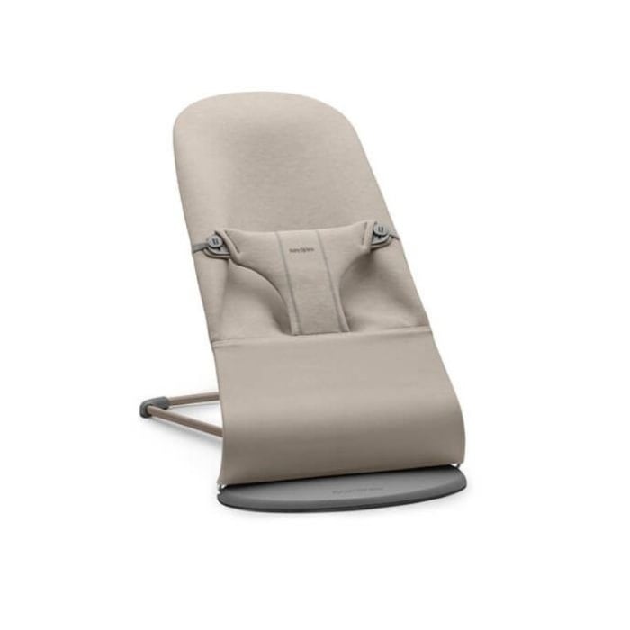 BabyBjorn Leżaczek Bliss -Jersey 3D Piaskowoszary