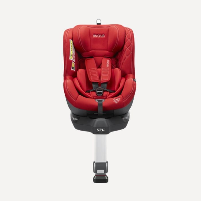 Avova Sperber-Fix 61 - fotelik dla dzieci od 61 do 105 cm wzrostu-Maple Red