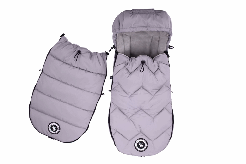 Cottonmoose Śpiworek Arctic od 0 do 24 -36 m-cy-Szare