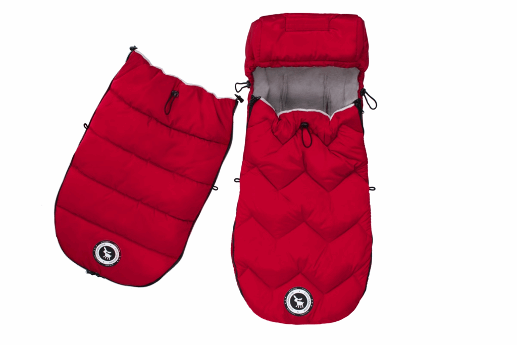 Cottonmoose Śpiworek Arctic od 0 do 24 -36 m-cy-Czerwone