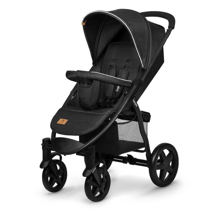 Lionelo Annet Plus - wózek spacerowy-Black Carbon