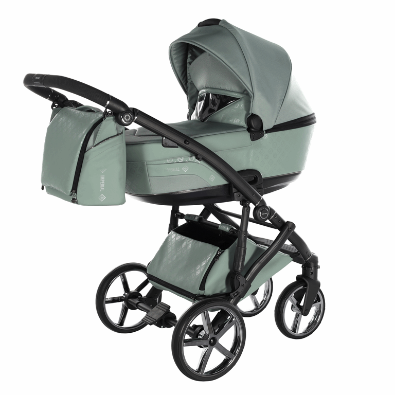 Tako Laret Imperial - uniwersalny wózek głęboko-spacerowy 2 w 1-07 Green