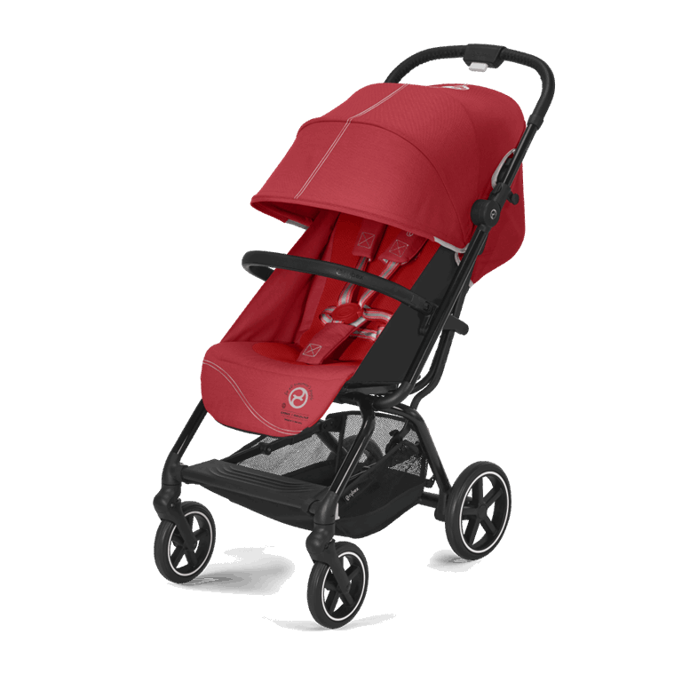Cybex Eezy S+ 2 - wózek spacerowy-Hibiscus Red