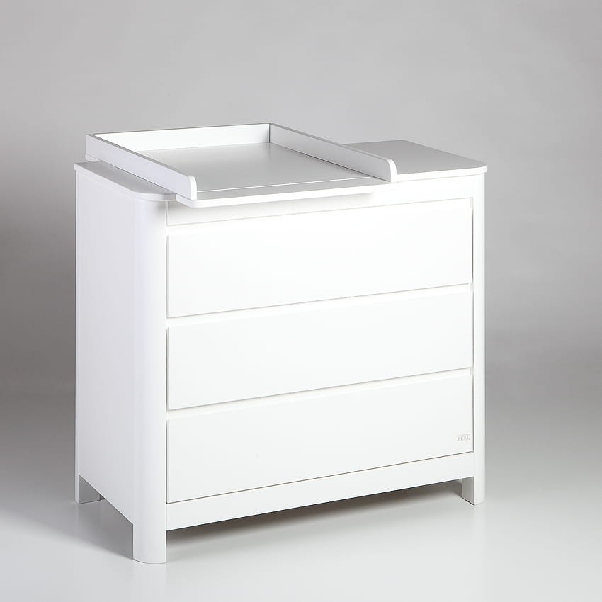 Troll, Sun - komoda z przewijakiem-Biały