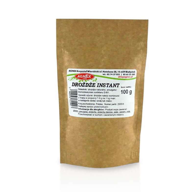 Drożdże instant 100 g