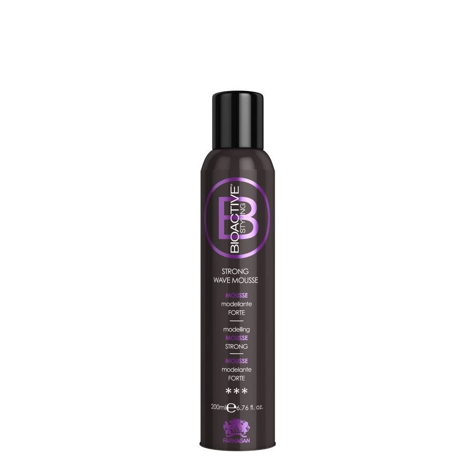 FARMAGAN STRONG WAVE MOUSSE Mocna pianka modelująca do włosów 200ml