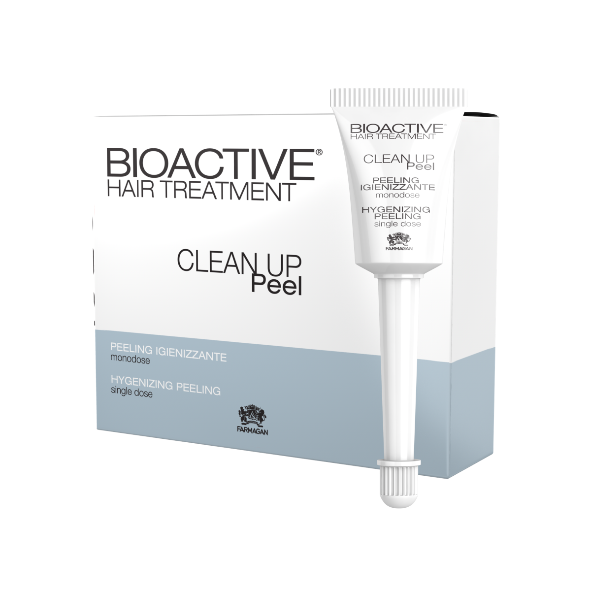 FARMAGAN CLEAN-UP Peeling do skóry głowy 6x5ml