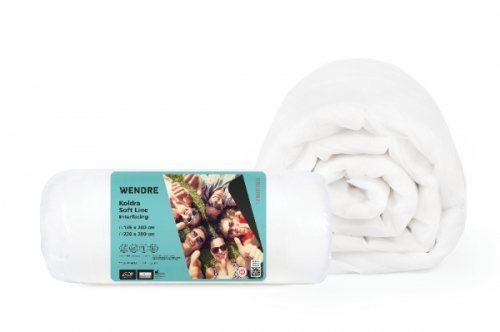 Najtaniej kołdra letnia - Soft line, 220x200 - 0,9kg - wyrób medyczny.