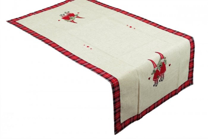 Obrus świąteczny MIŁKA rozmiar 60x120 wzór h636