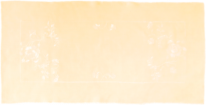 Obrus Haftowany Bruna 9623 60x120 cm kolor: krem