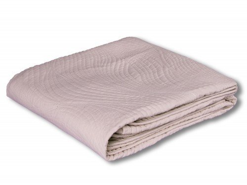 Narzuta pikowana LOTUS 220x240 wz. Róż kwarcowy