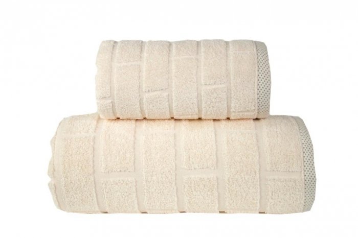 Ręcznik BRICK 70x140 kolor kremowy