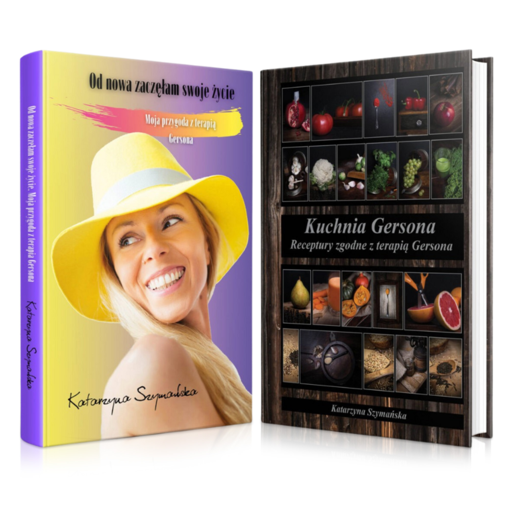 MOJA PRZYGODA Z TERAPIĄ GERSONA + KUCHNIA GERSONA - Książki