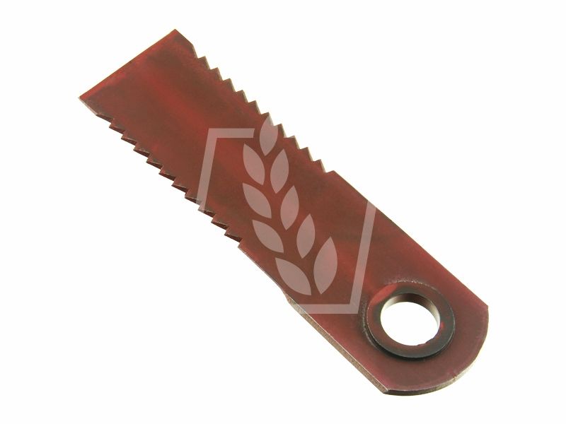 Nóż sieczkarni (zębaty) 175x50x4,5mm Fi-20,1mm RS51010