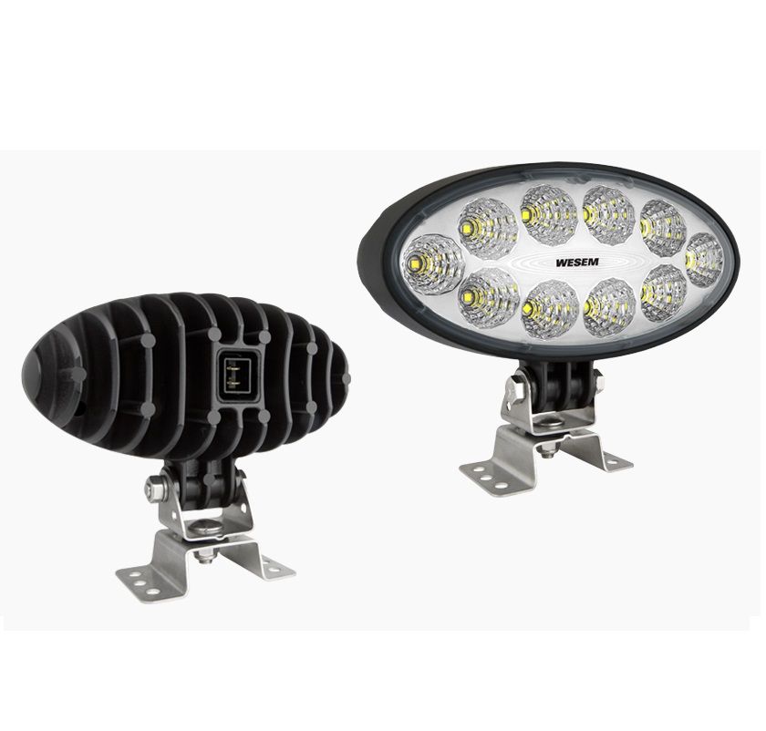 Lampa robocza LED 60° 3000lm złącze AMP Faston CRV1A.49526 Wesem