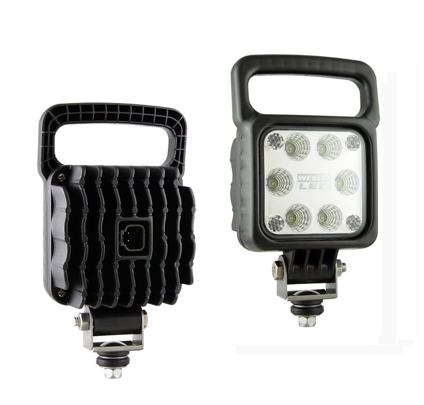 Lampa robocza LED 1500lm 50° 48V złącze DT04-2P LED1F.47457 Wesem