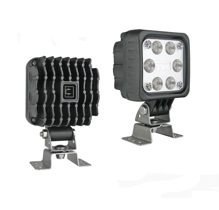 Lampa robocza LED 3000lm uchwyt omega złącze AMP LED9C.53926 Wesem