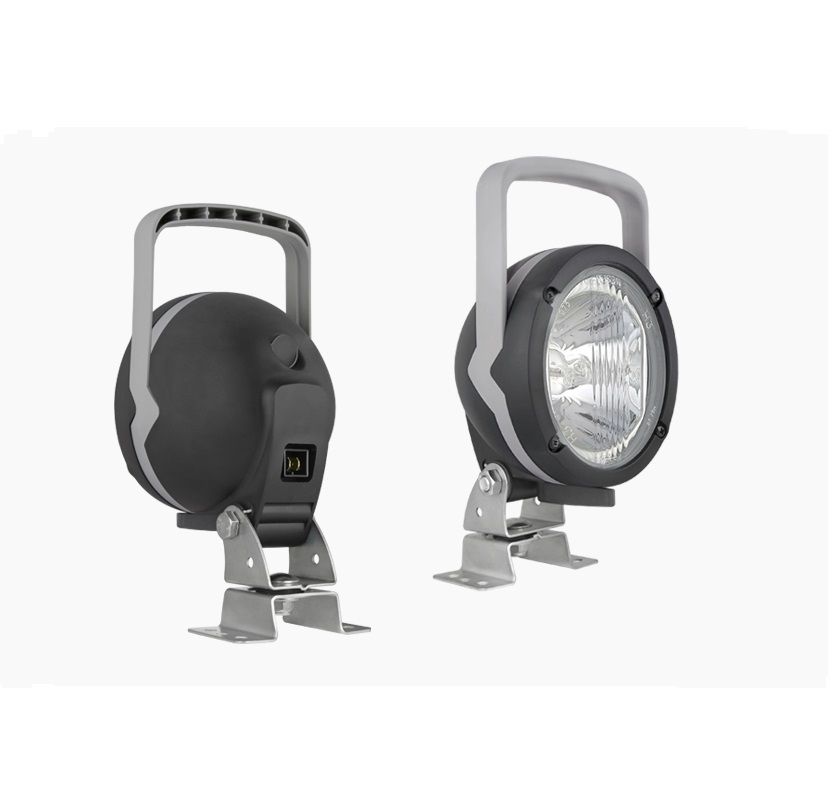 Halogenowa lampa robocza z regulacją światła i złączem AMP Faston z żarówką 24V LOR4.39012 Wesem