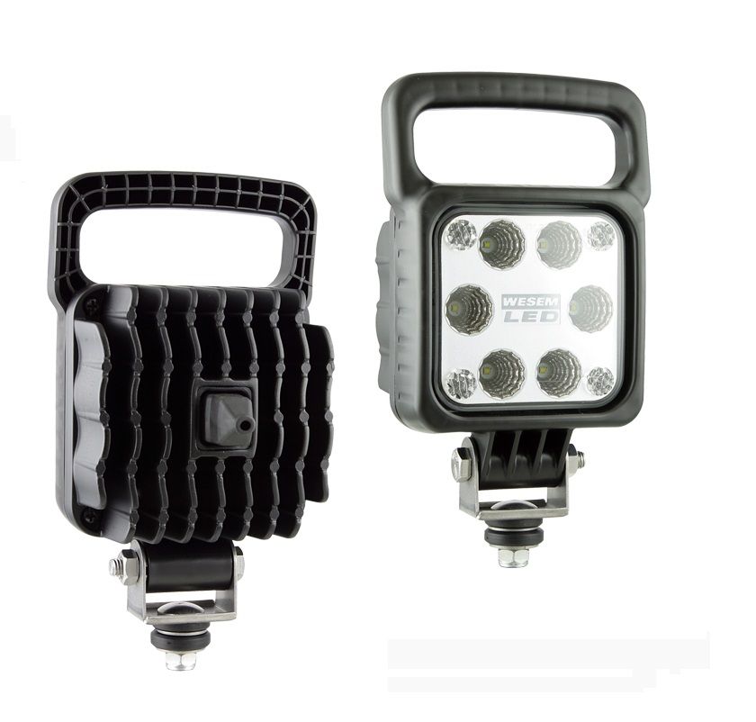 Lampa robocza LED 1500lm 50° złącze AMP LED1F.47416 Wesem