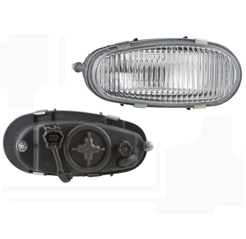 Przeciwmgielny reflektor halogenowy Daewoo Lanos prawy złącze AMP EconoSeal III 070 z żarówką LANOS.21984 Wesem