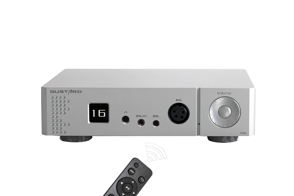 Wzmacniacz słuchawkowy gustard h16