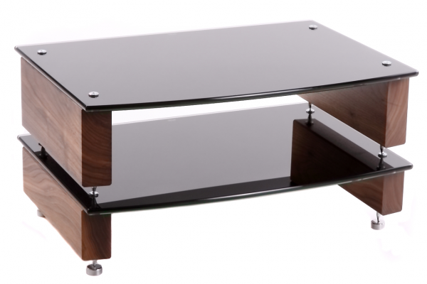 Stolik custom design milan reference 10 hi-fi 2 walnut