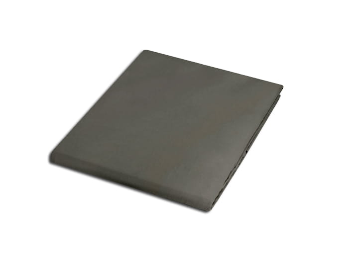 Prześcieradło bez gumki bawełniane 160x200 szary